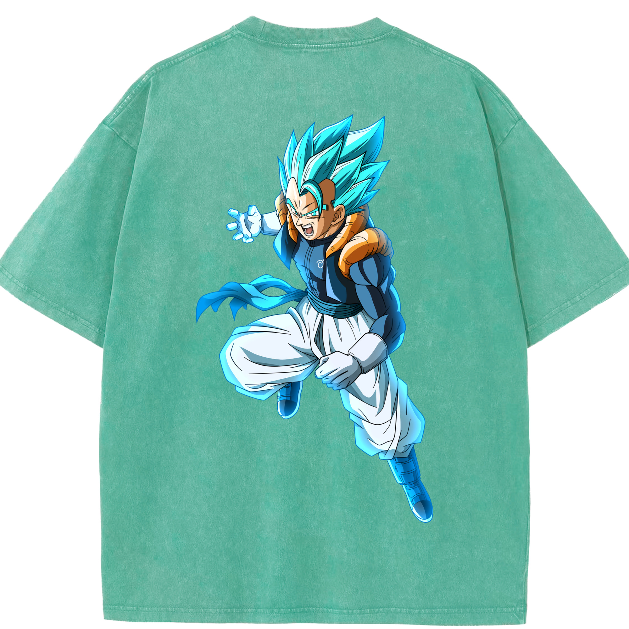 （画像用） ドラゴンボール ベジータ四世（Bejīta Yonsei）DRAGON BALL Vegeta IV 綿100% ヴィンテージ風 半袖Tシャツ（背面プリント）